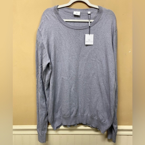 Bradley Allan Gray Sweater Cashmere Blend Size XXL NWT - Picture 1 of 6
